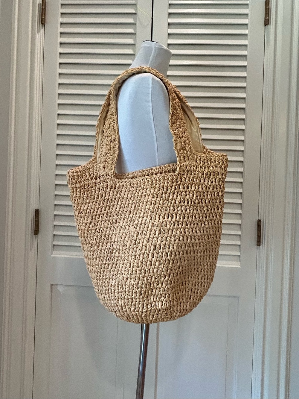 Woven Tote Bag - NWT